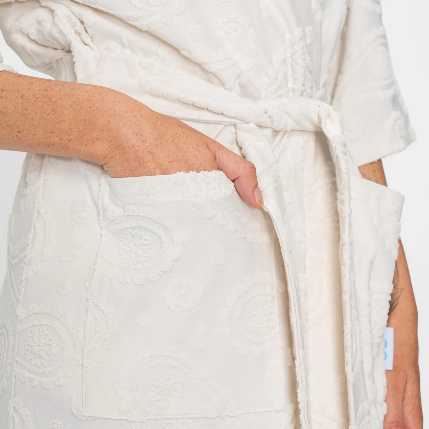 Paisley Summer Dressing Gown