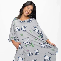 Panda Play Sleep Tee Nightie