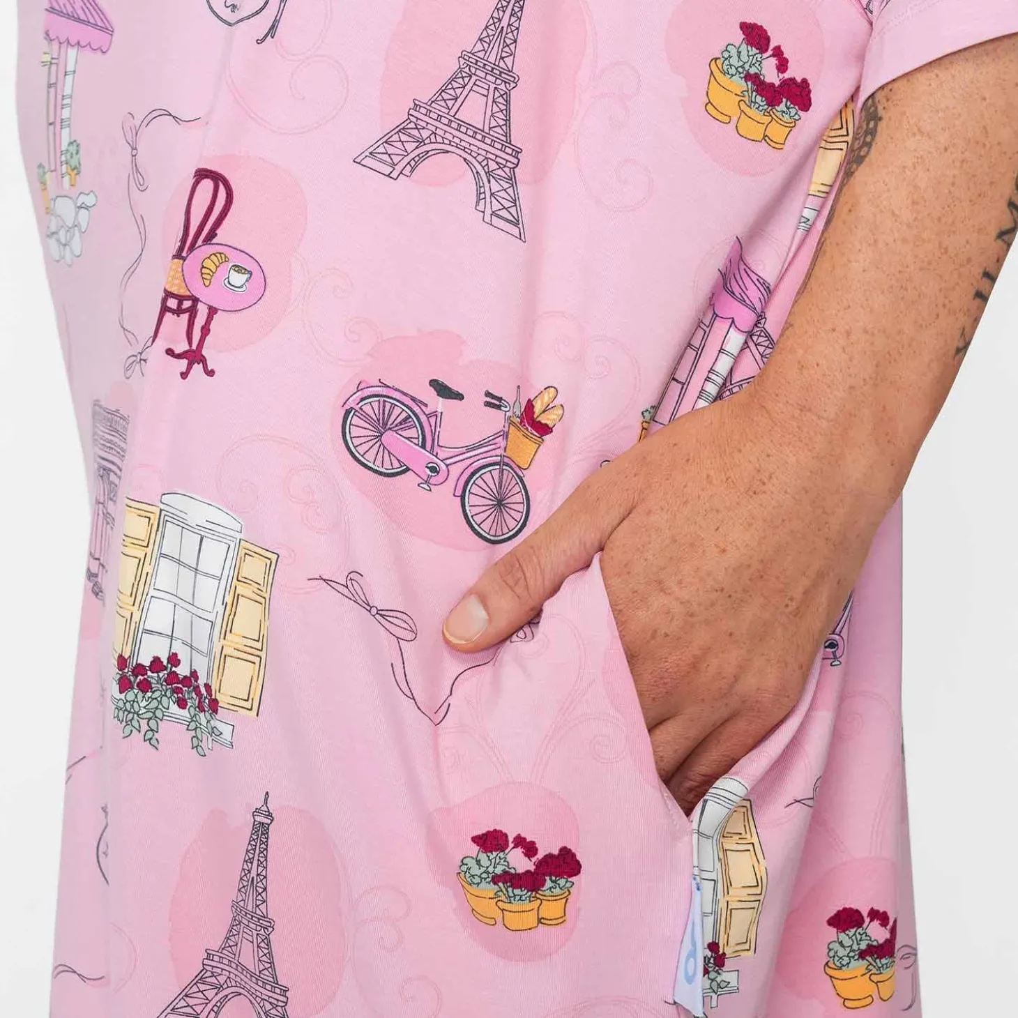 Paris Sleep Tee Nightie