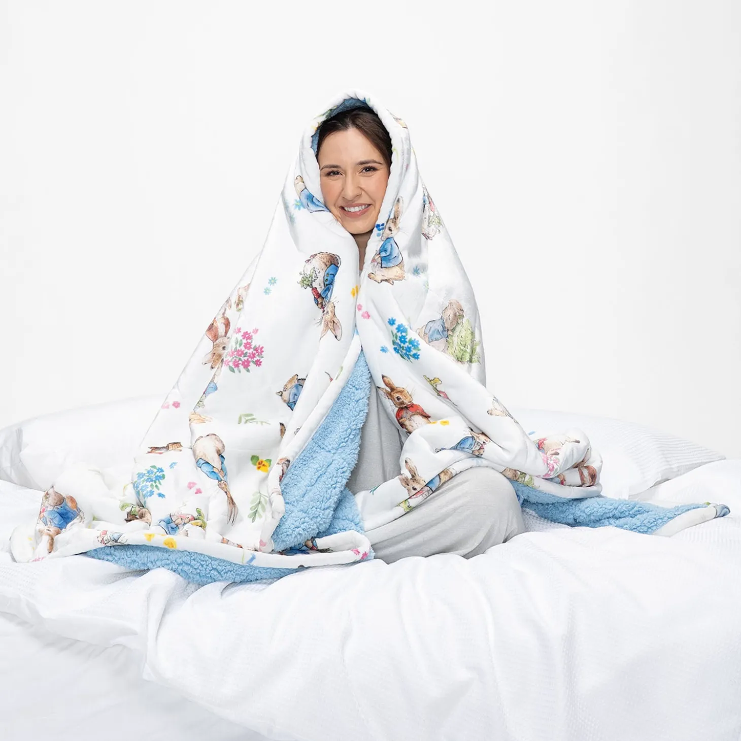 Peter Rabbit Sherpa Blanket Licensed