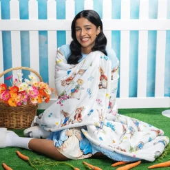 Peter Rabbit Sherpa Blanket Licensed