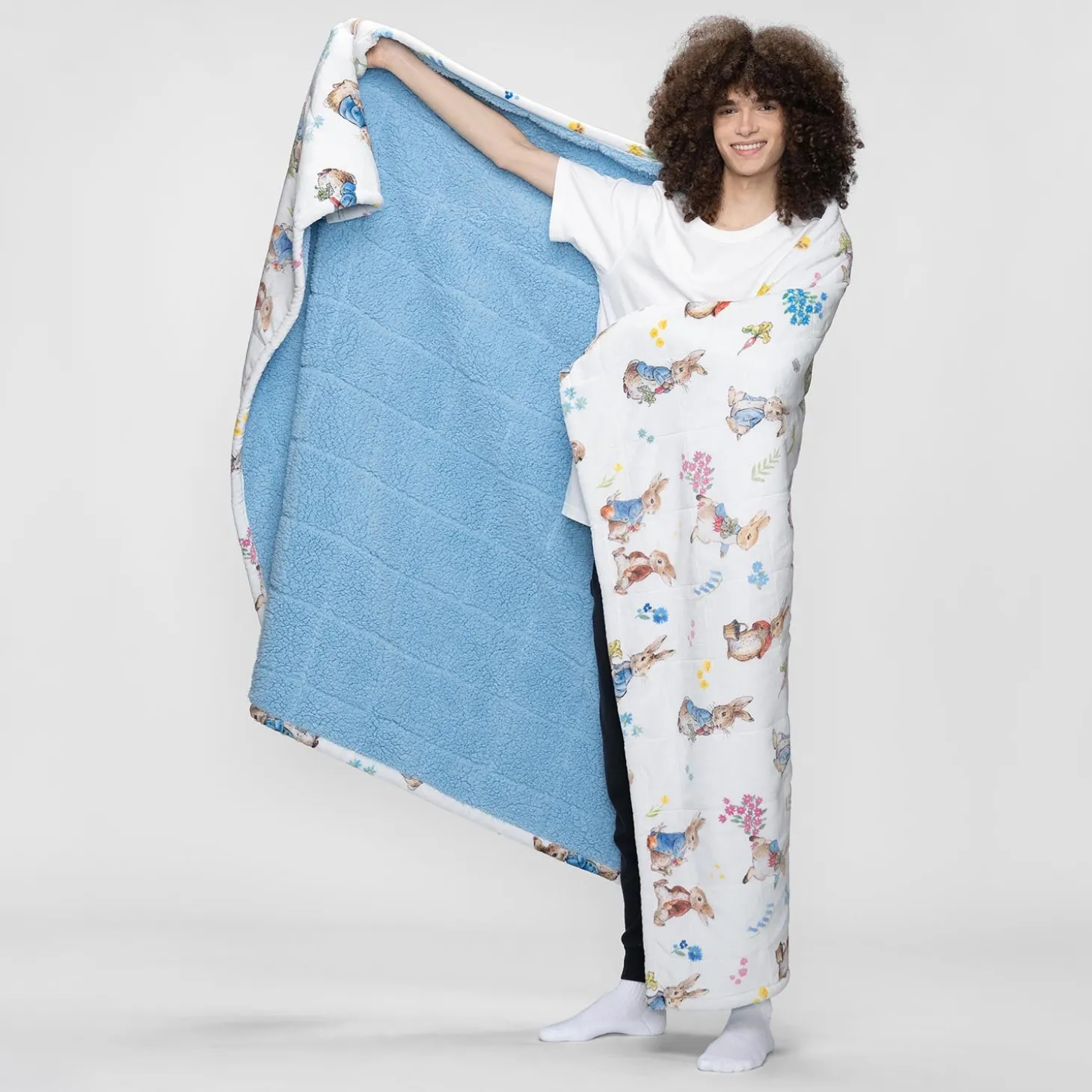 Peter Rabbit Sherpa Blanket Licensed