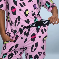 Pink Leopard Cooling PJ Short