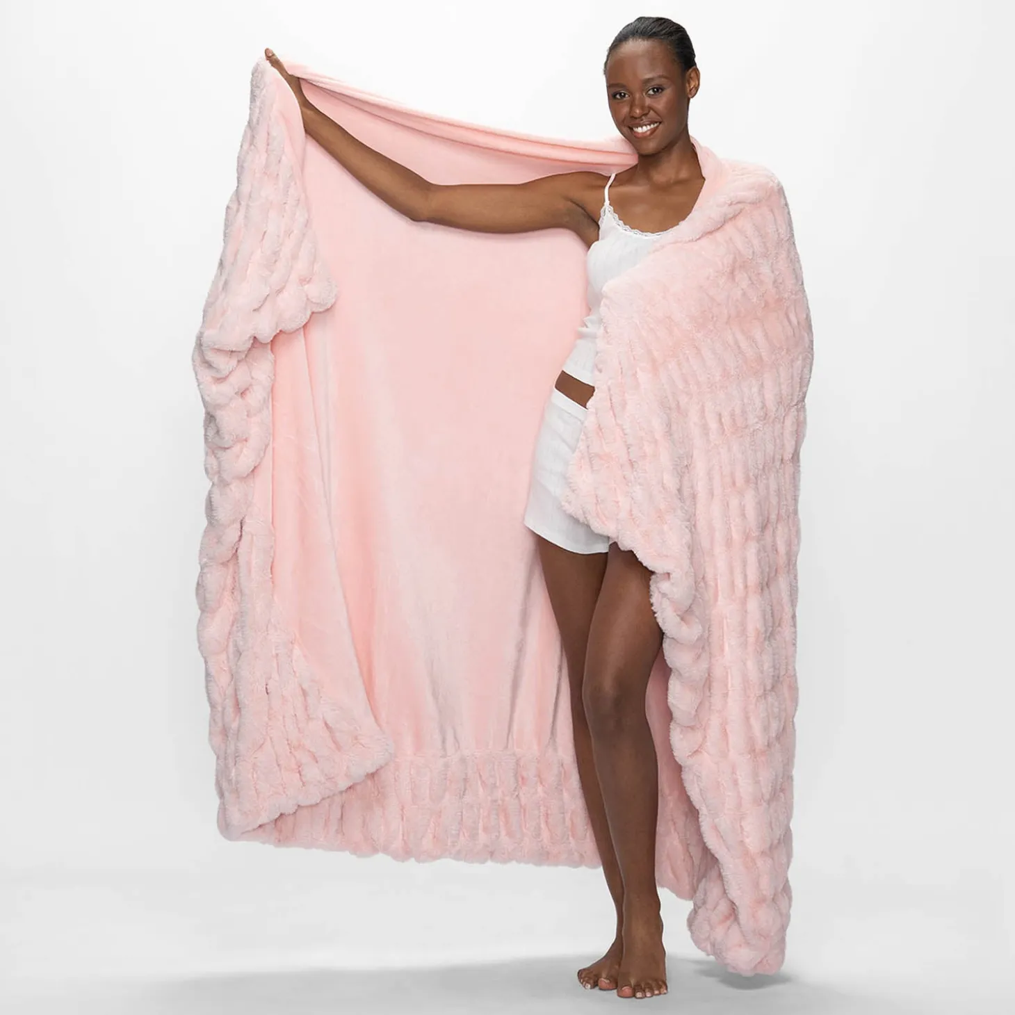 Pink Luxe Luxe Blanket