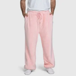 Pink Sherpa Cuffed Pant