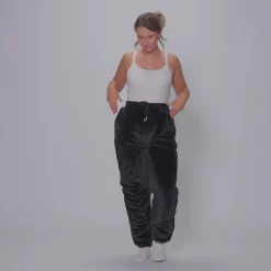Pink Sherpa Cuffed Pant