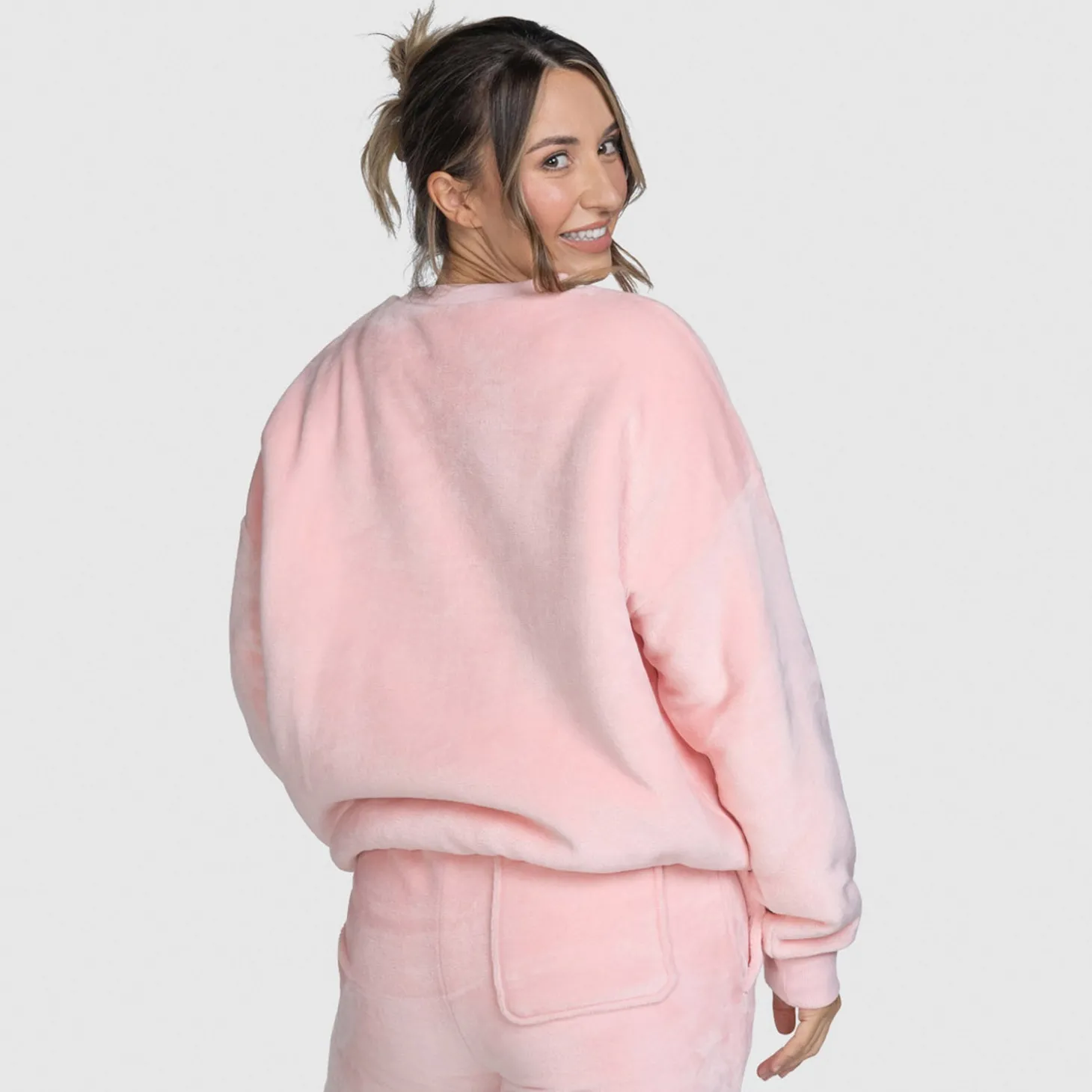 Pink Sherpa Jumper