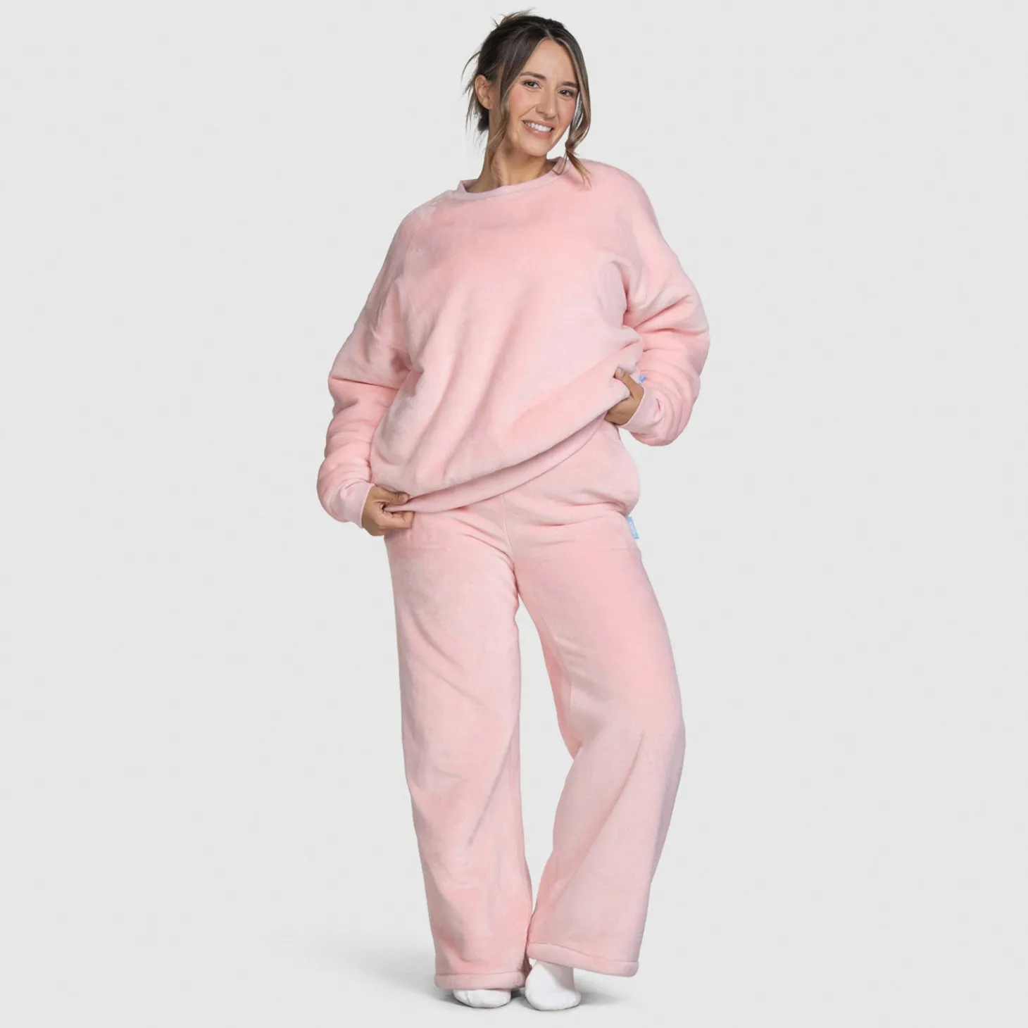 Pink Sherpa Jumper