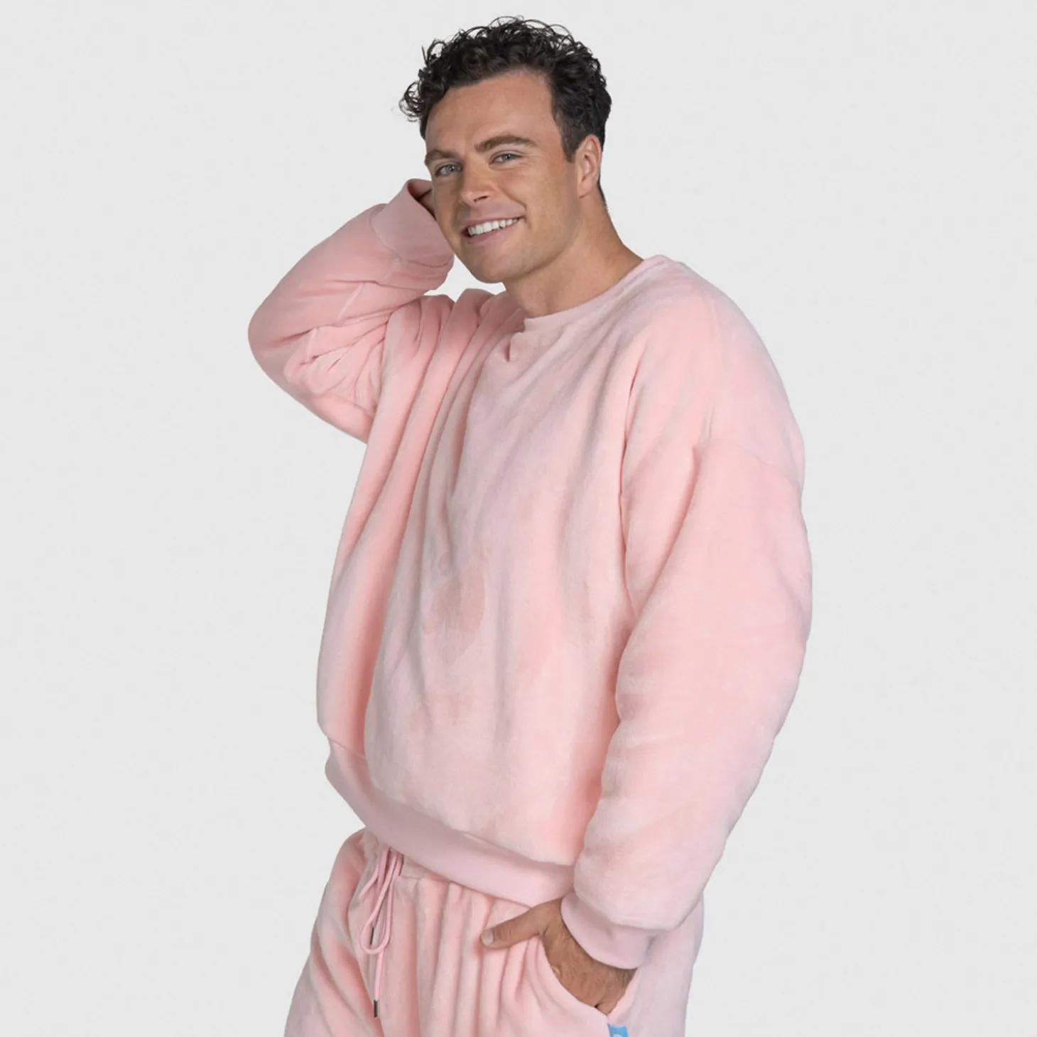 Pink Sherpa Jumper