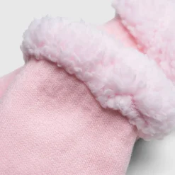 Pink Sherpa Socks