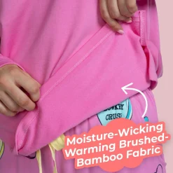 Pink Warming Long Sleeve PJ Top