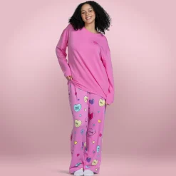 Pink Warming Long Sleeve PJ Top