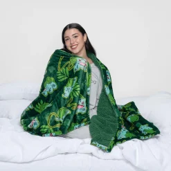 Pokémon Bulbasaur Sherpa Blanket Licensed