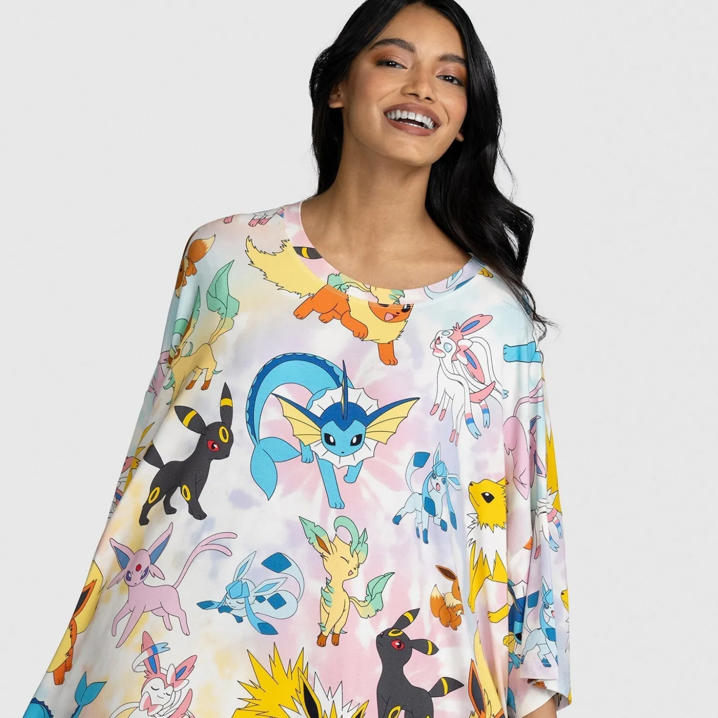 Pokémon Eevee Evolutions Sleep Tee Nightie Licensed