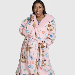 Pokémon Eevee Flowers Sherpa Dressing Gown Licensed