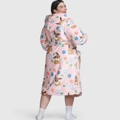Pokémon Eevee Flowers Sherpa Dressing Gown Licensed