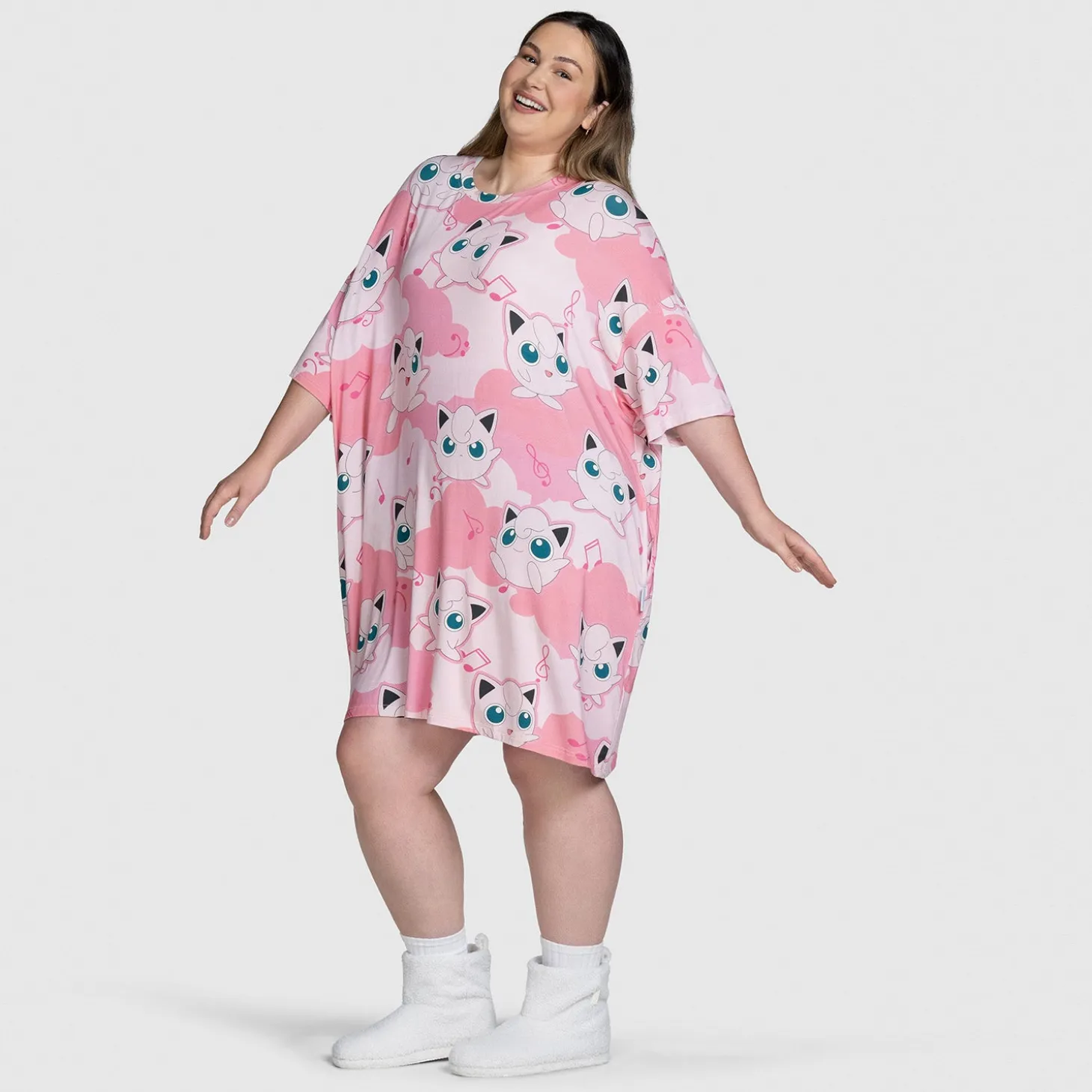 Pokémon Jigglypuff Sleep Tee Nightie Licensed