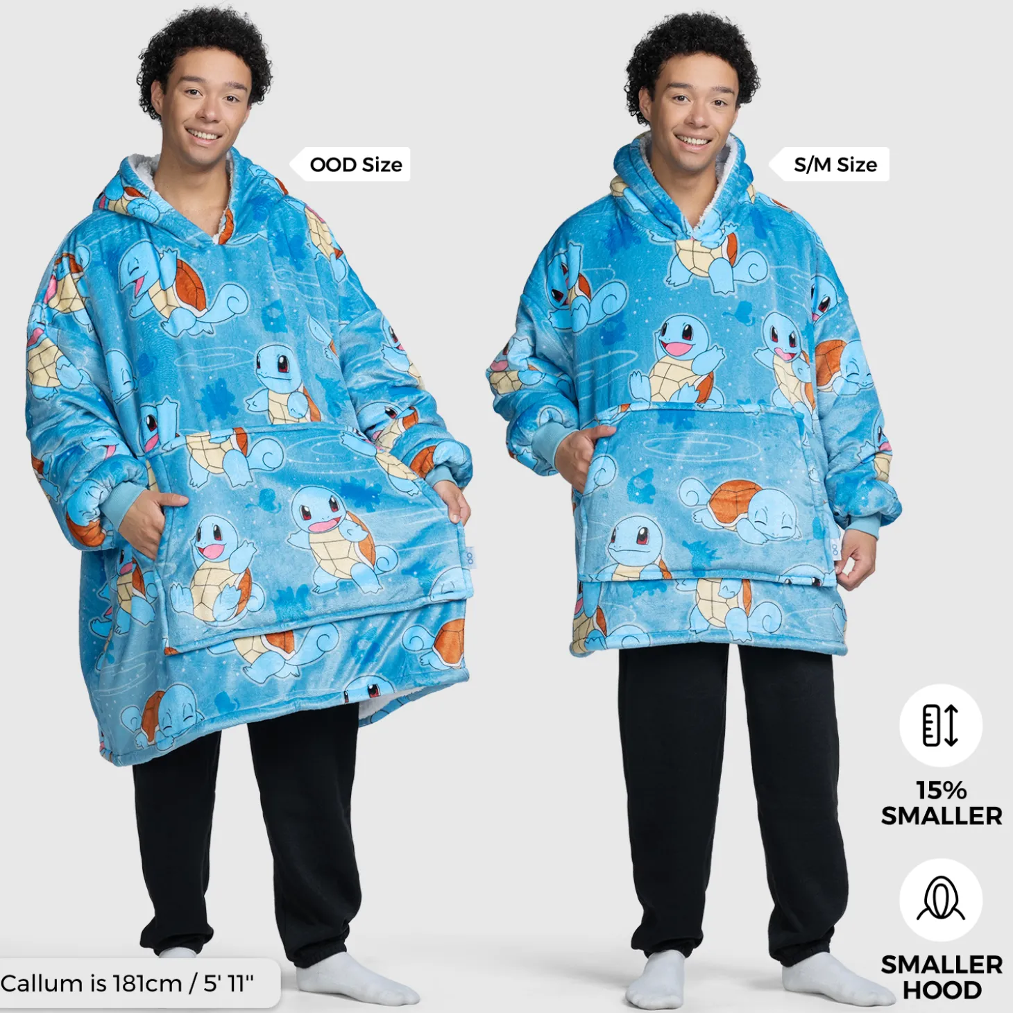 Pokémon Squirtle Oodie™ Original Licensed