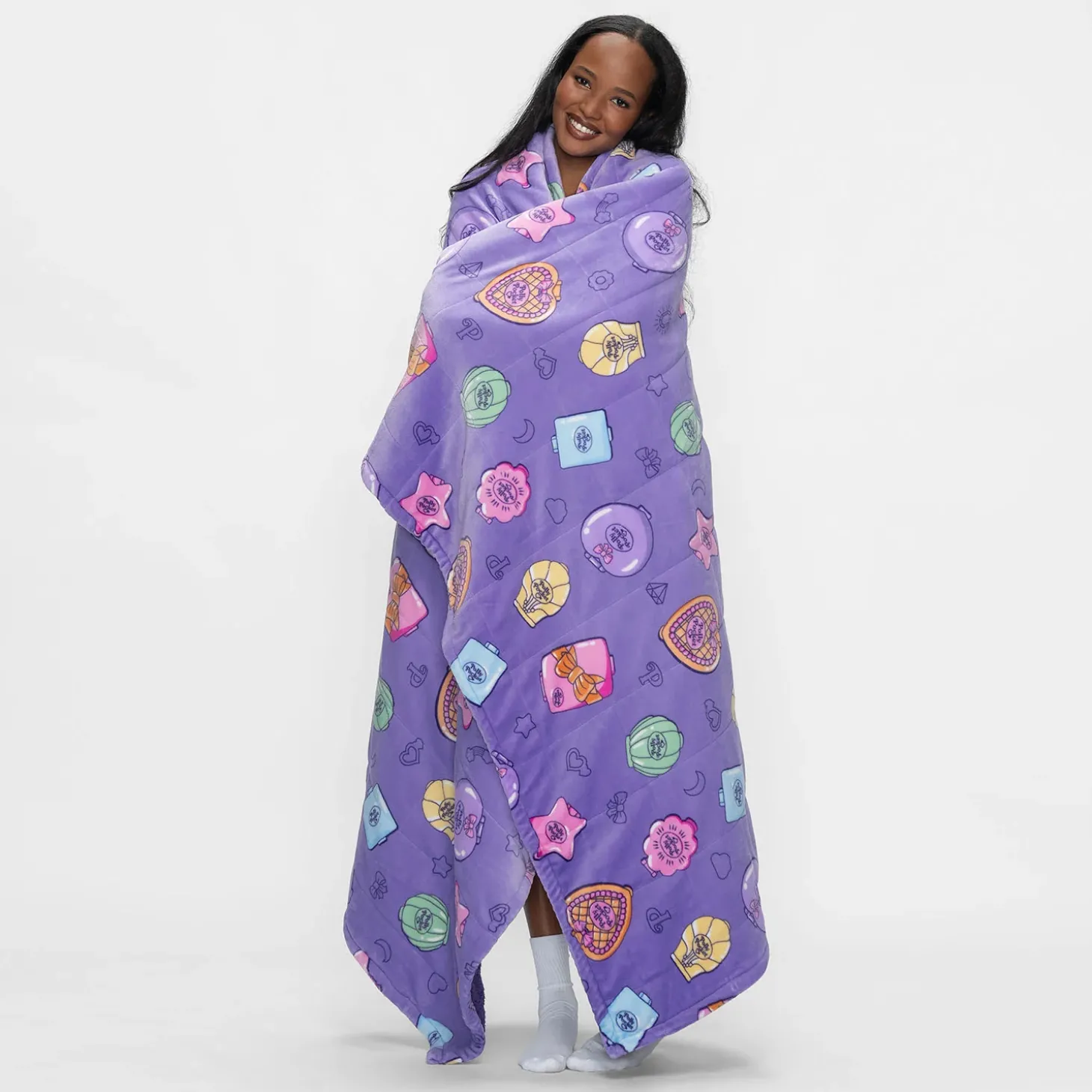 Polly Pocket Sherpa Blanket Licensed