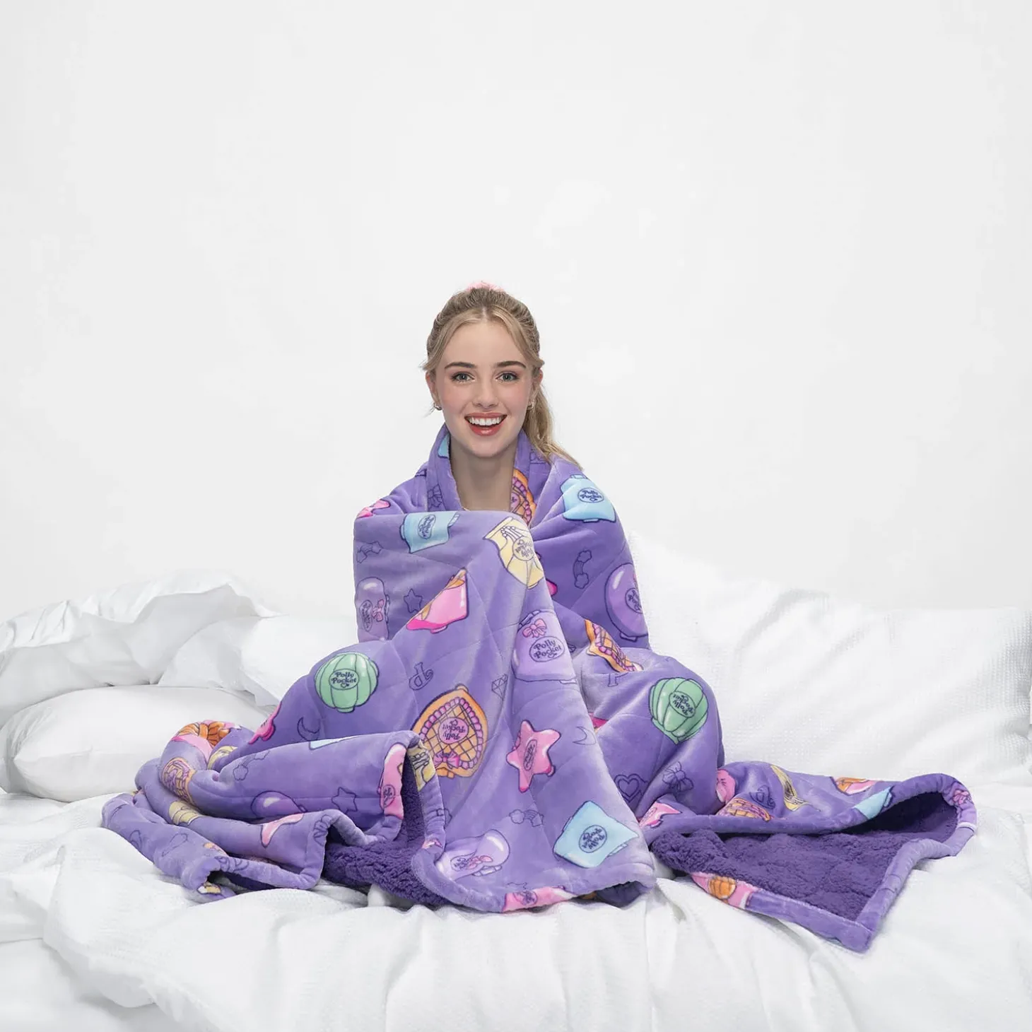 Polly Pocket Sherpa Blanket Licensed