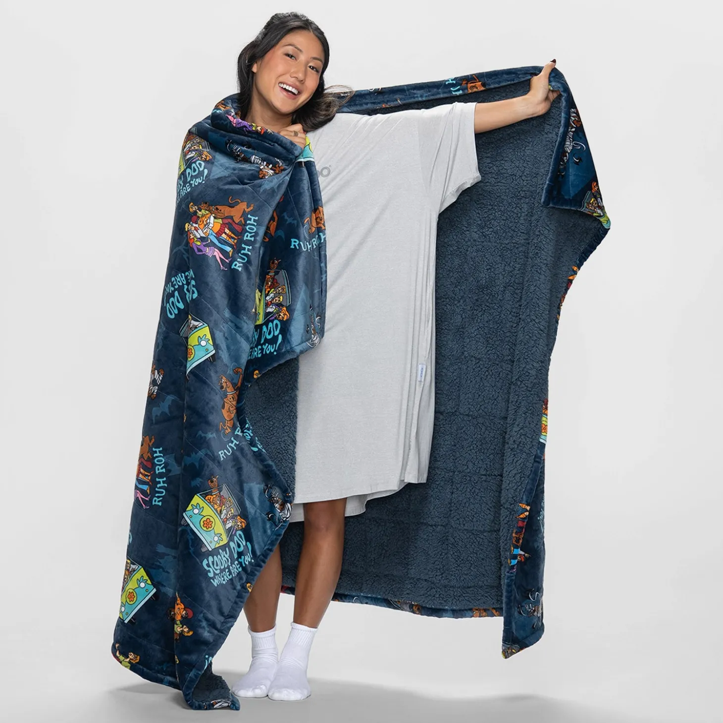 Scooby Doo Sherpa Blanket Licensed