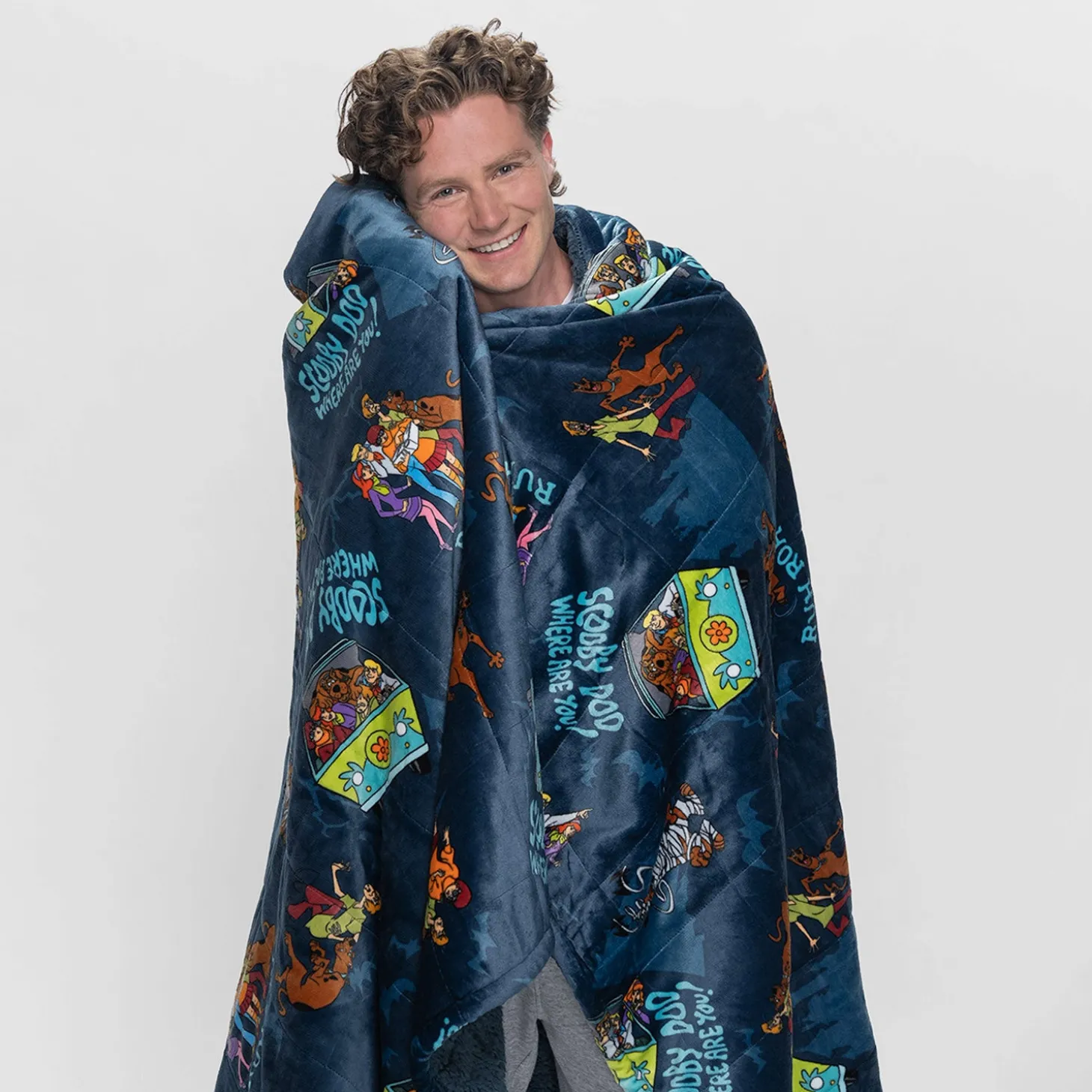 Scooby Doo Sherpa Blanket Licensed