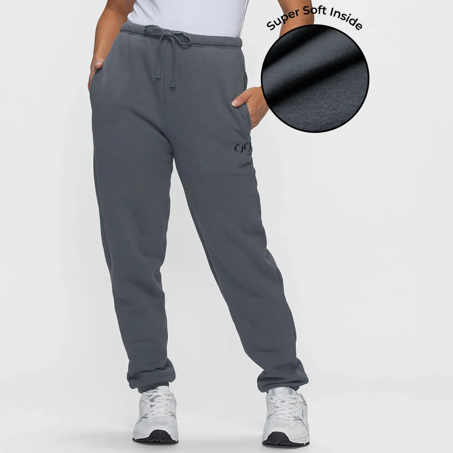 Slate Fleece Cuff Trackpant