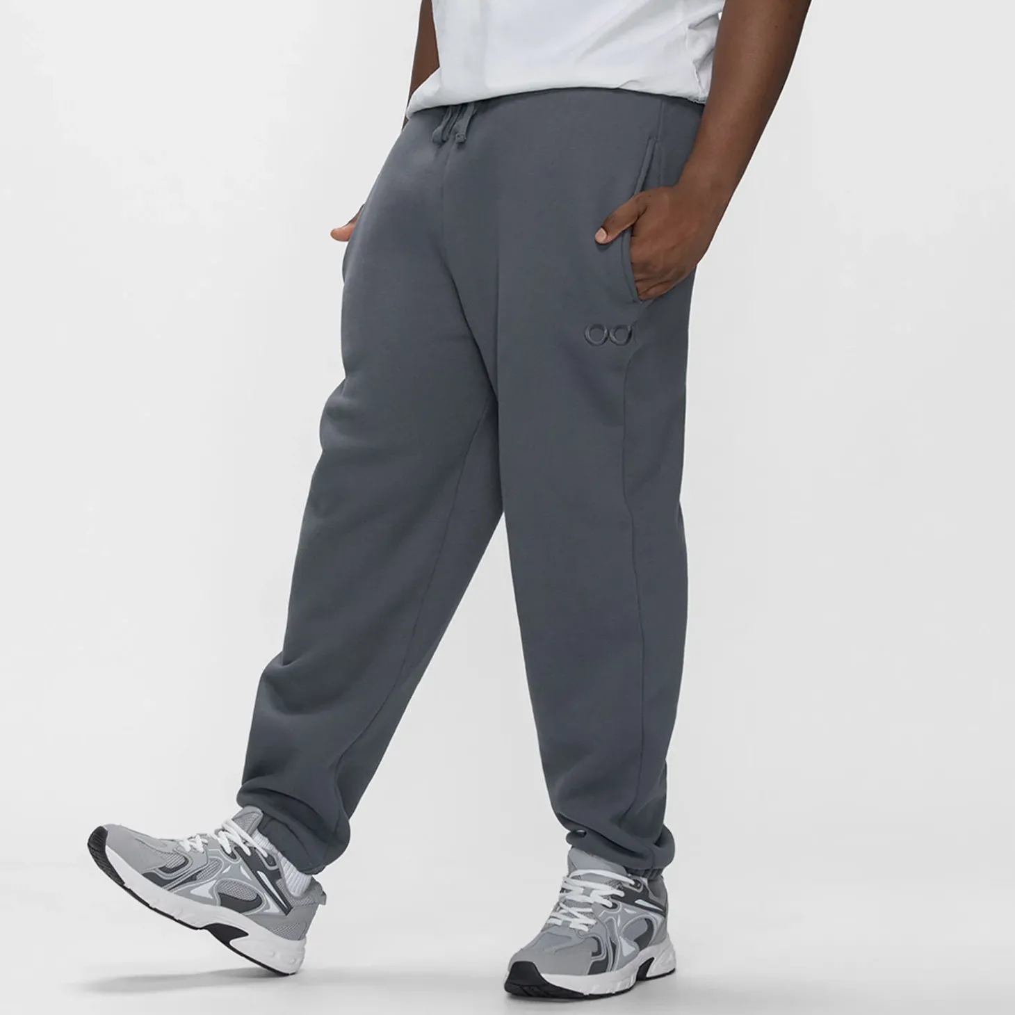 Slate Fleece Cuff Trackpant