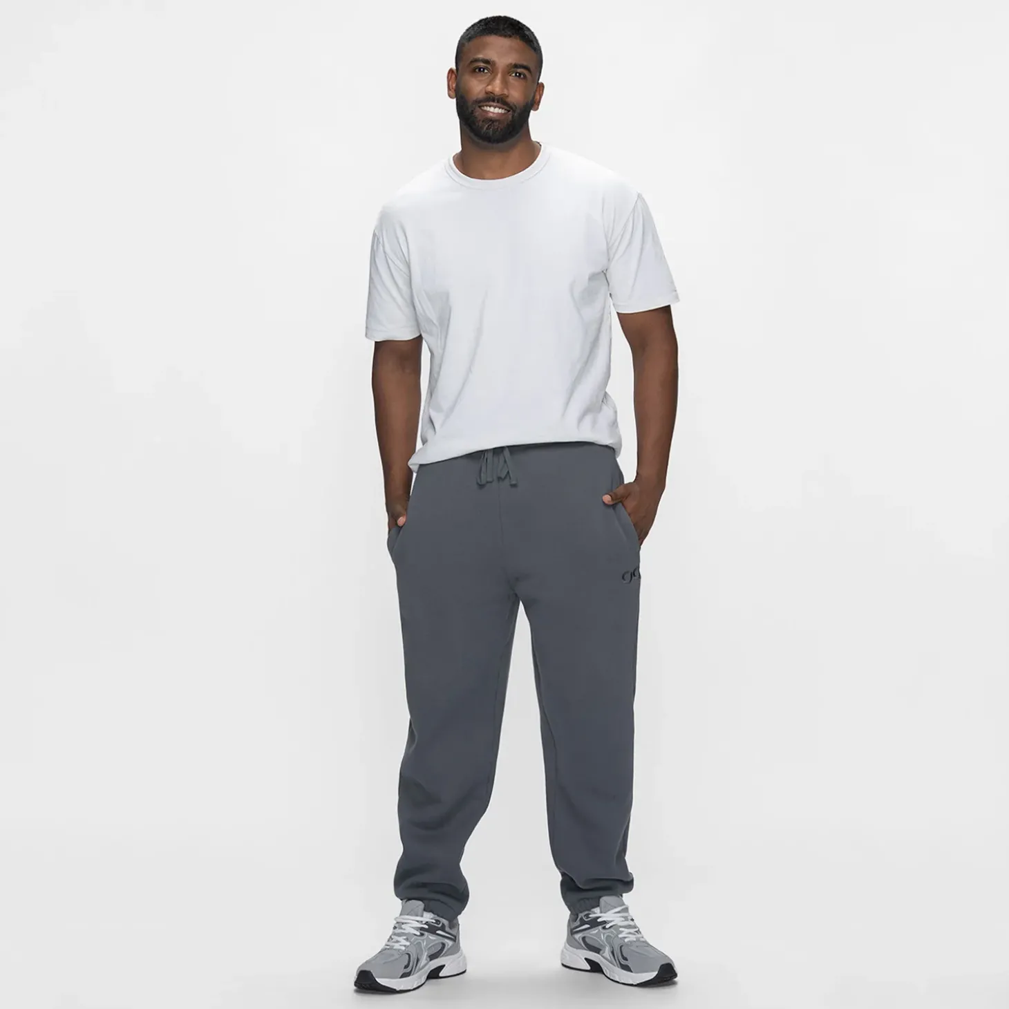 Slate Fleece Cuff Trackpant