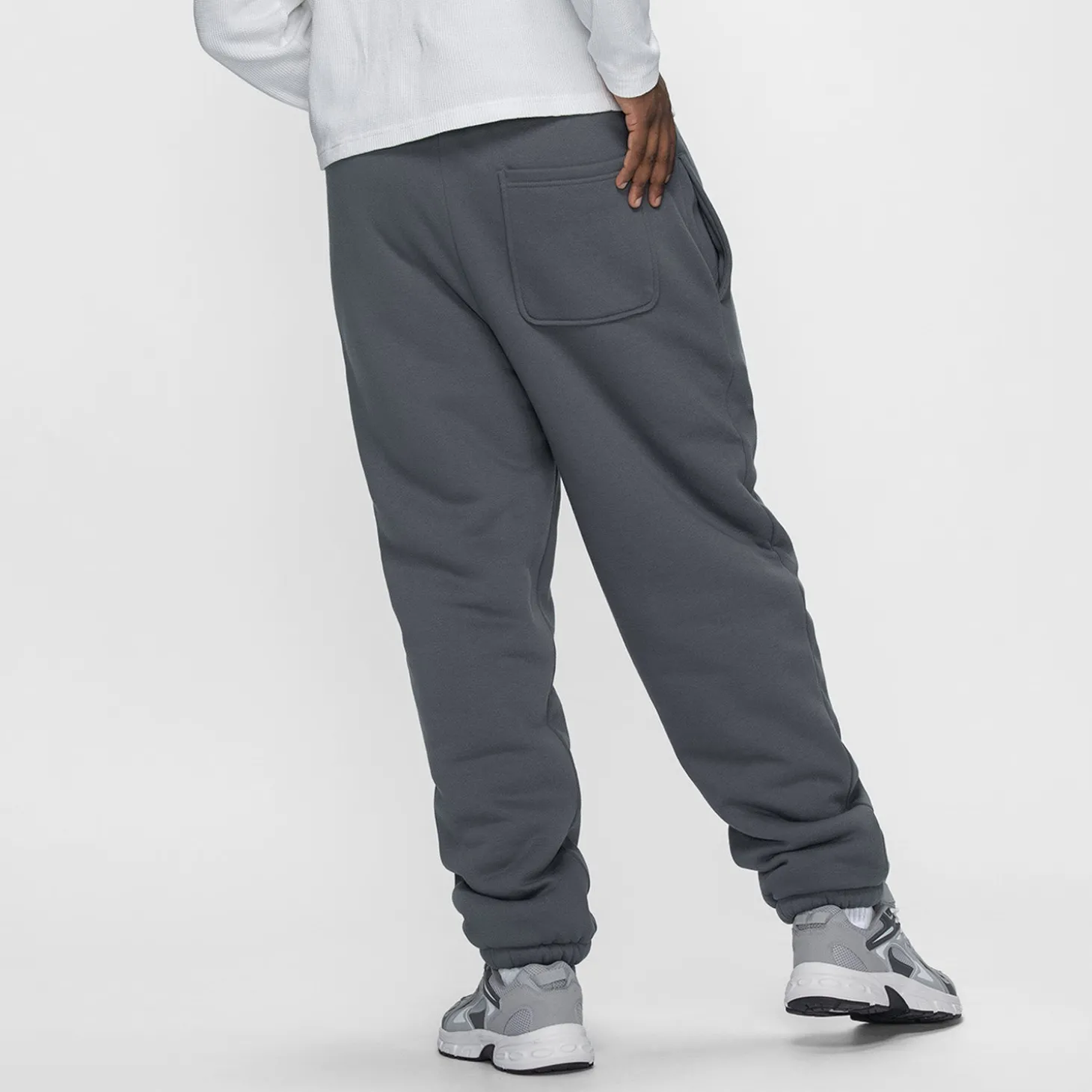 Slate Sherpa Lined Cuff Trackpant