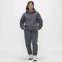 Slate Sherpa Lined Cuff Trackpant
