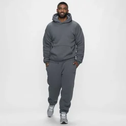 Slate Sherpa Lined Cuff Trackpant