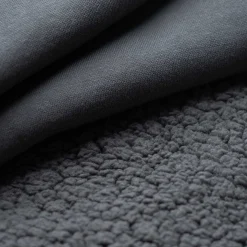 Slate Sherpa Lined Fleece Hoodie