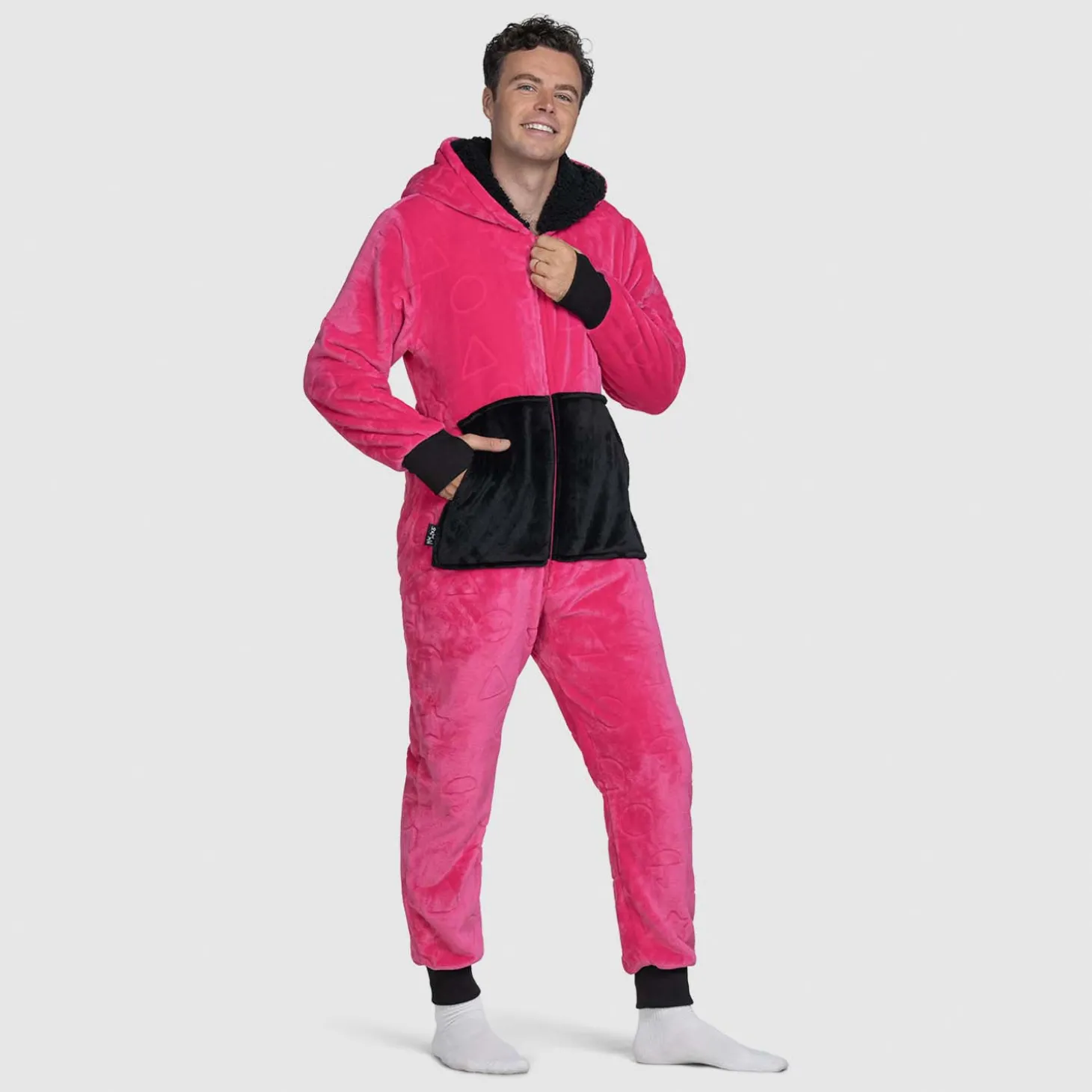 Squid Game Guard All-In-One Onesie Licensed