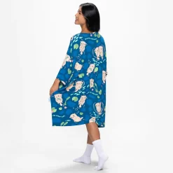 Swimming Otters Sleep Tee Nightie