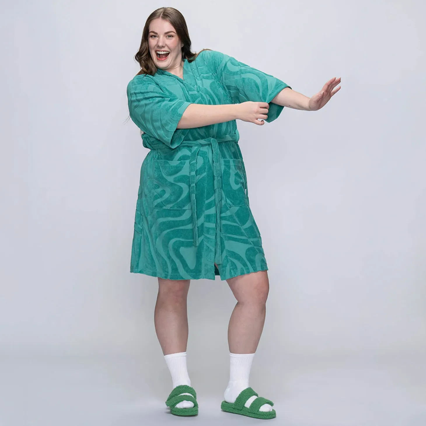 Swirl Summer Dressing Gown