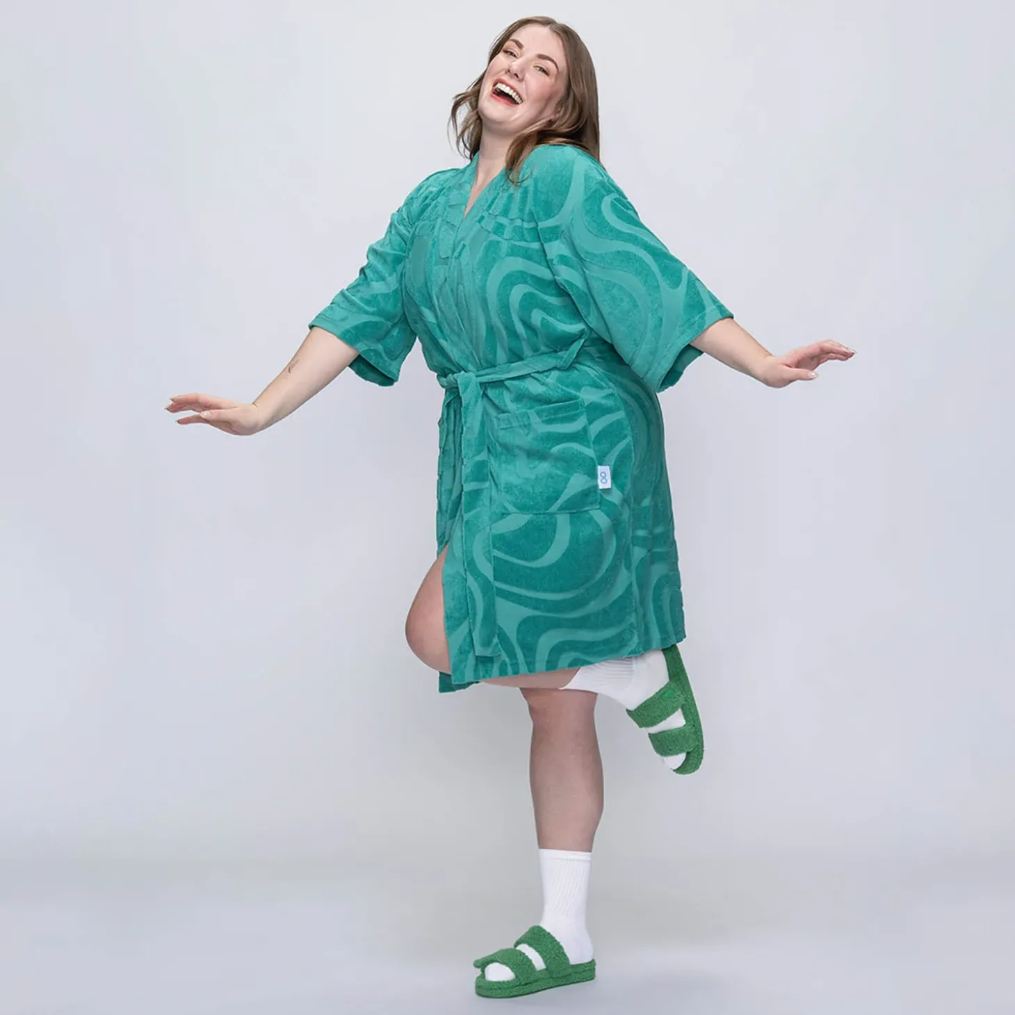 Swirl Summer Dressing Gown