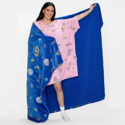 Tamagotchi Sherpa Blanket Licensed