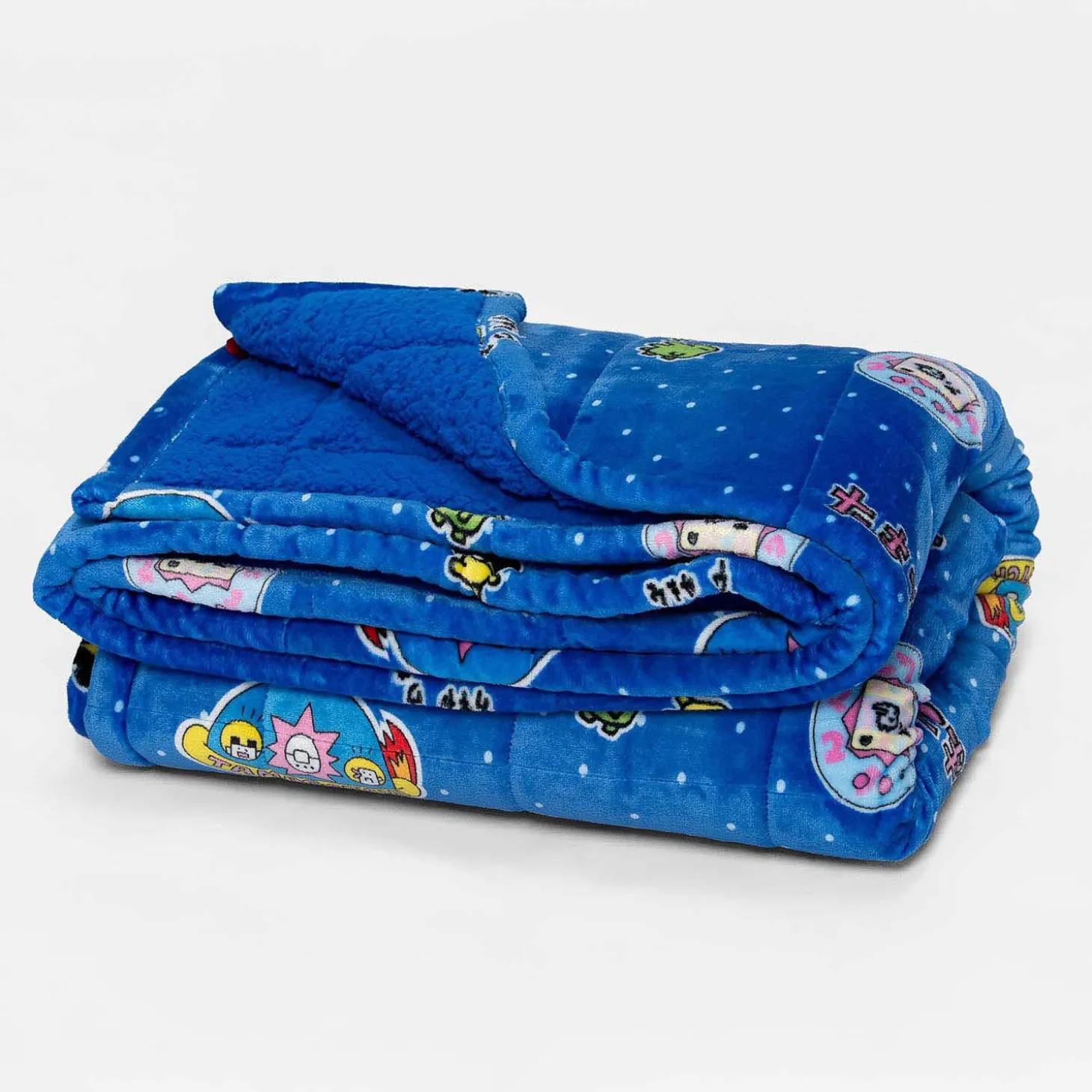 Tamagotchi Sherpa Blanket Licensed