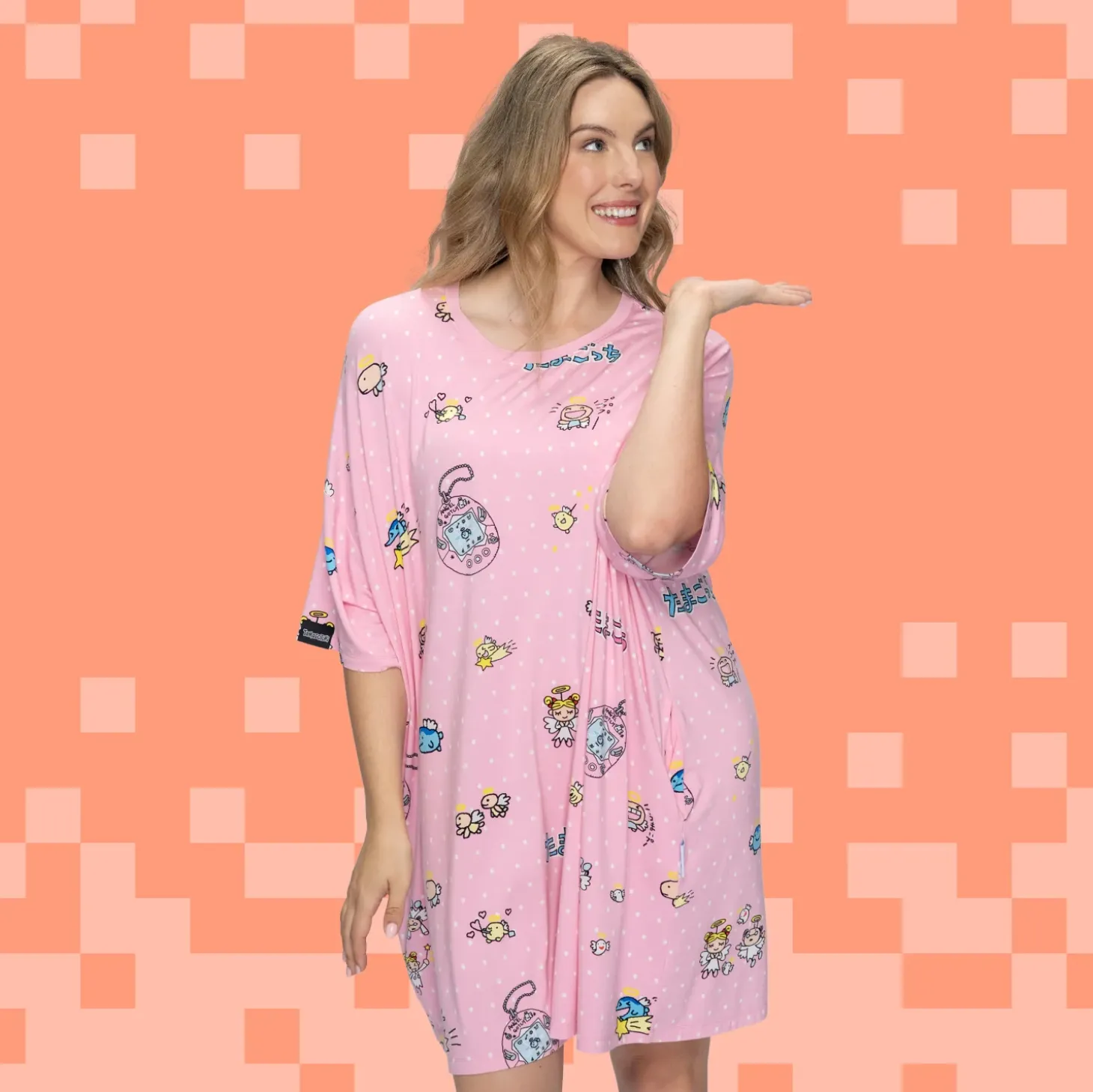 Tamagotchi Sleep Tee Nightie Licensed