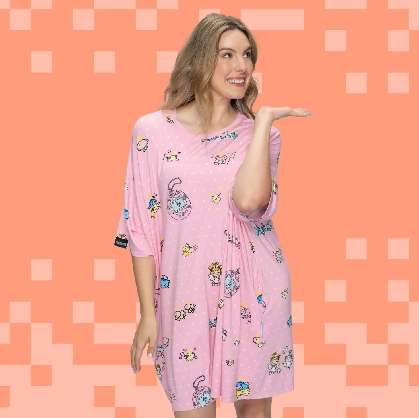 Tamagotchi Sleep Tee Nightie Licensed