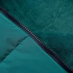 Teal Long Puffer Jacket