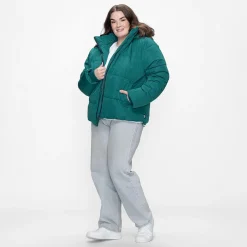 Teal Puffer Jacket