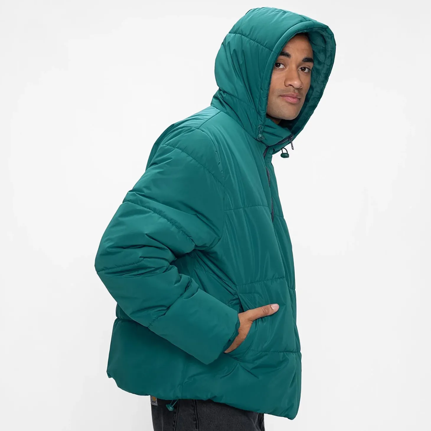 Teal Puffer Jacket