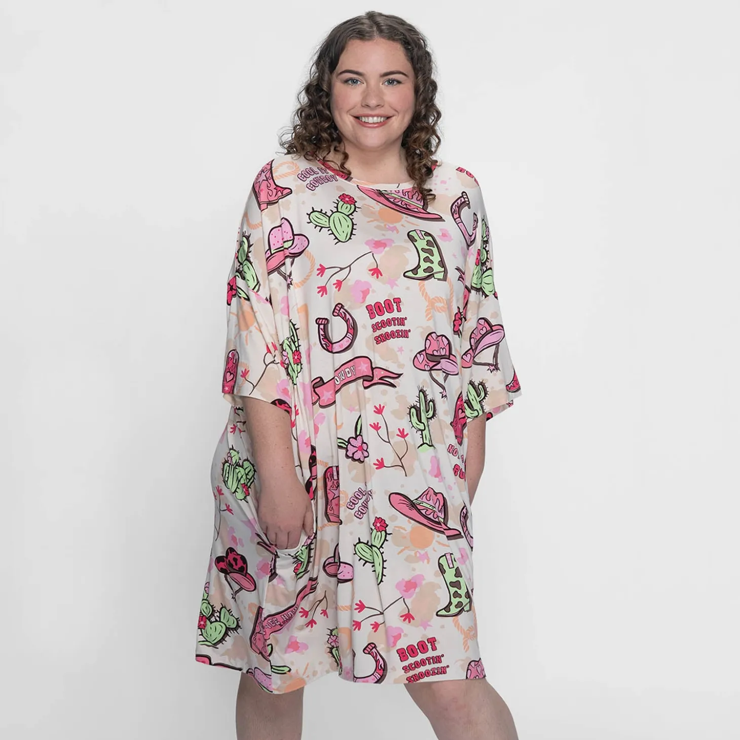 Wild West Sleep Tee Nightie